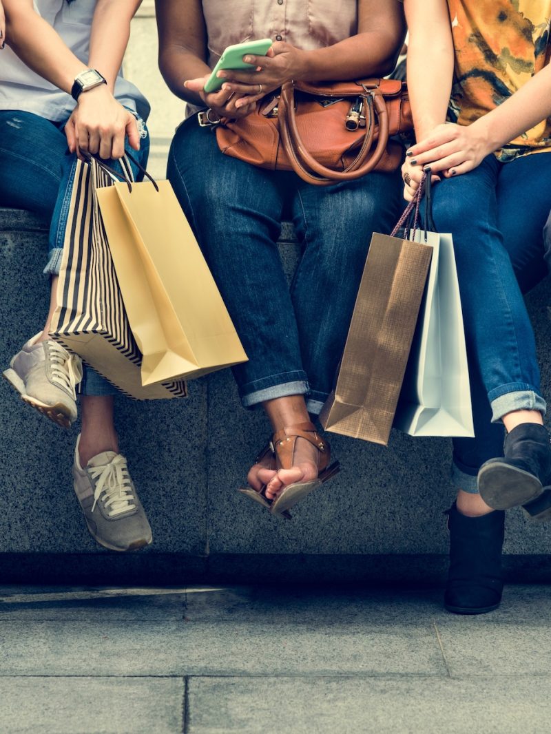 Group Of People Shopping