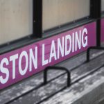 Boston Landing Station bench