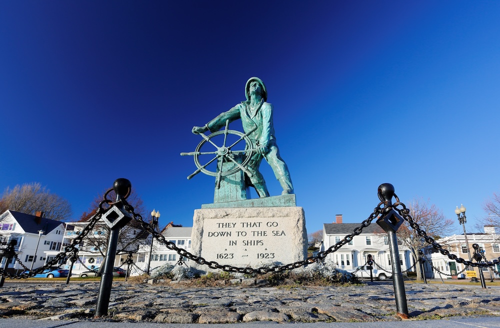 The Fishman's Memorial at Gloucester, MA