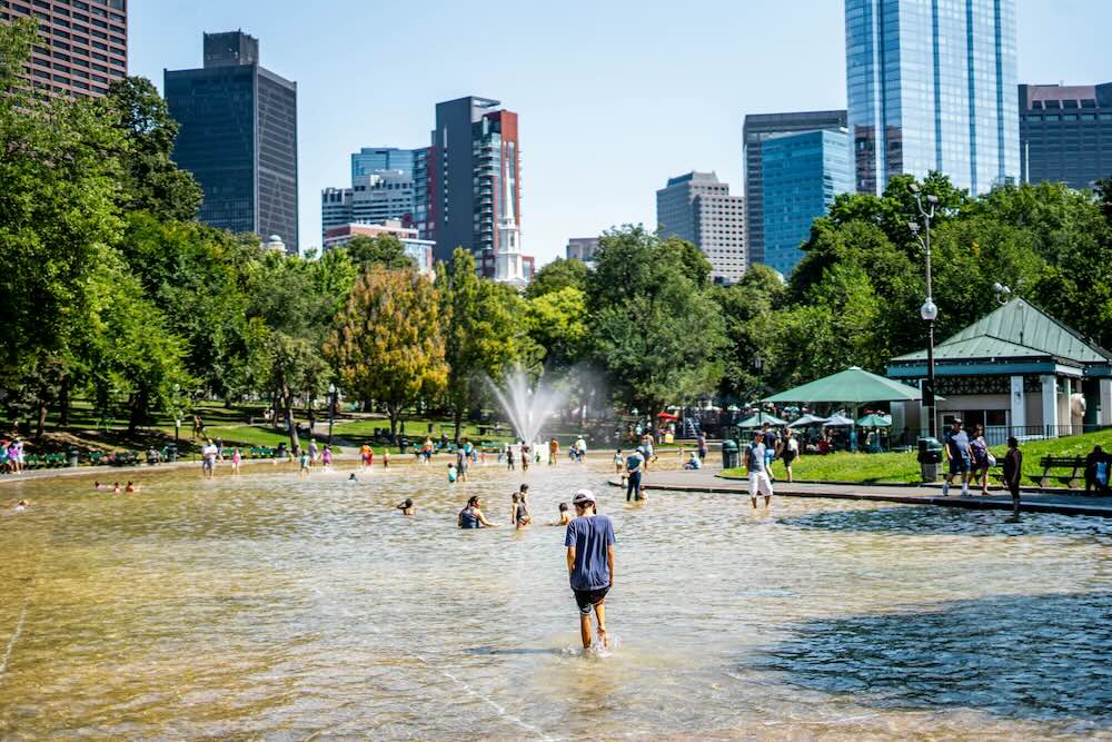 Frog Pond at Boston Common