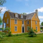 John Hale House in Hale Farm at 39 Hale Street in historic center of Beverly, Massachusetts MA, USA.