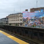 Murals from the Commuter Rail Station in Lynn, MA