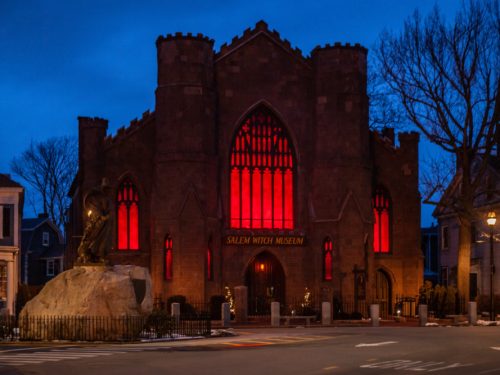 The Salem Witch Museum in Salem, MA