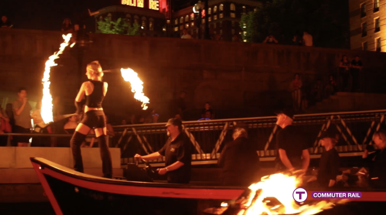 Providence/Stoughton Line on the Commuter Rail