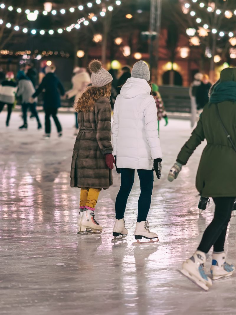 Ice skating