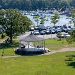 Masconomo Park gazebo in Manchester-by-the-Sea